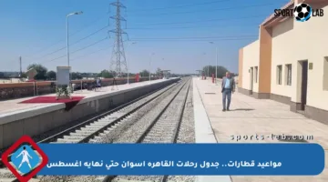 مواعيد قطارات.. جدول رحلات القاهرة أسوان حتى نهاية أغسطس